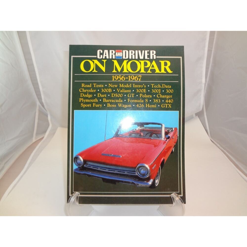 CAR‎ AND DRIVER ON MOPAR: MOPAR 1956-67 (BROOKLANDS BOOKS) By Various